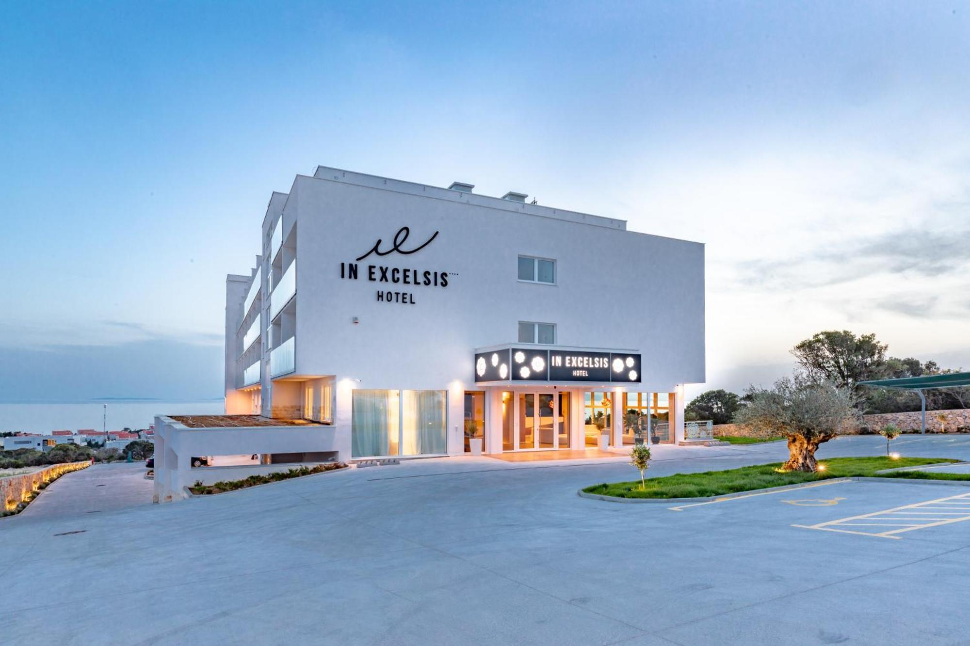Hotel In Excelsis Novalja Exterior foto